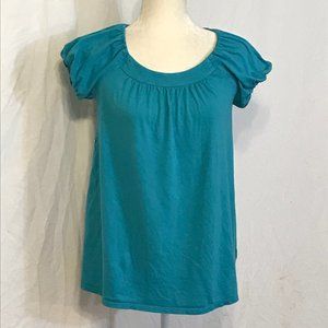Oh Baby Blue Maternity Top ~ Size Small